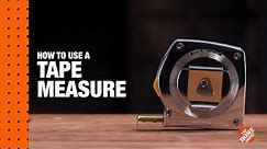 How to Read a Tape Measure | DIY Digital Workshops | The Home Depot