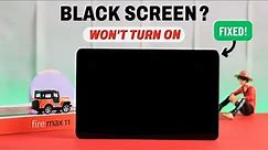 Amazon Fire Tablet Won't Turn on? - Fixed Black Screen!