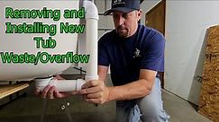 Master Plumber Shows How To Remove/Install Bathtub Waste and Overflow