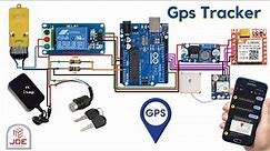 GSM + GPS Based Vehicle Location Tracking System using Arduino