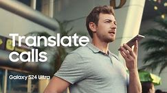 Galaxy S24 Ultra Official Film: Live Translate | Samsung