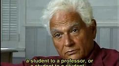 Jacques Derrida on American Attitude