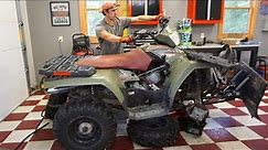 Fixing The Plowing ATV That Couldn't Be Fixed