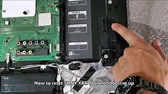 How to Reset a TV not turning on / no audio sound / app not working