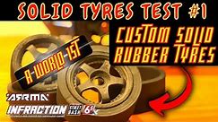 ARRMA Infraction 6s V2 - Solid rubber tyres - Test 1