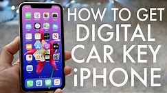 How To Use Digital Car Keys For Your iPhone!