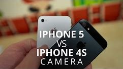 iPhone 5 vs. iPhone 4S - Camera