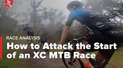 How to Attack the Start of an XC MTB Race (2020 Folsom Lake TBF MTB Expert)