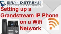 Setting up a Grandstream IP phone on Wifi | GRP2612W