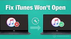 One Click to fix iTunes Won't Open
