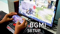 BGMI streaming setup using AnyMiro FREE mirroring software in 2023