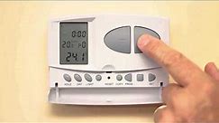 Computherm Q7 Q7RF Q8RF videobemutató - 07 A termosztát programozása