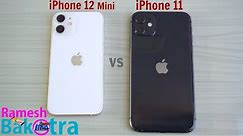 Apple iPhone 12 Mini vs iPhone 11 SpeedTest and Camera Comparison
