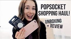 » Popsocket Shopping, Unboxing & Review | Phone Accessories «