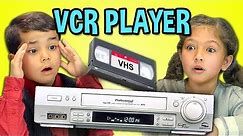 KIDS REACT TO VCR/VHS