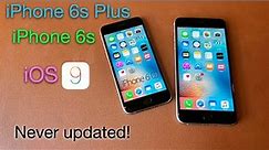 iPhone 6S and 6S+ on iOS 9!