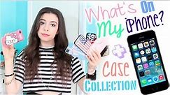 What's On My iPhone 5 + Case Collection!