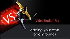 Corel VideoStudio X7 - Adding Custom 4K Backgrounds
