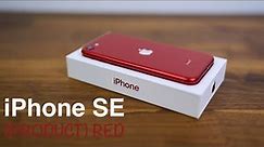 iPhone SE Product Red Unboxing