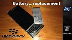 Battery Replacement / Výměna Baterie: BlackBerry PRIV