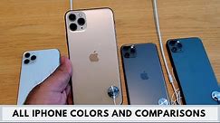 All iPhone 11 Colors - iPhone 11 / iPhone 11 Pro / iPhone 11 Pro Max