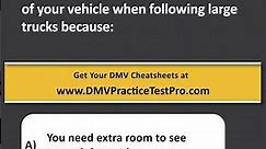CA DMV WRITTEN TEST Senior Renewal Q52 #dmvwrittentest #dmvpracticetest #californiadmvknowledgetest