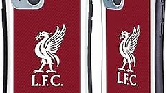 Head Case Designs Officially Licensed Liverpool Football Club Home Kit 2023/24 Hybrid Case Compatible with Apple iPhone 14