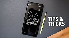 Galaxy Note 9: S Pen Tips and Tricks!