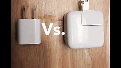 iPhone charger vs. iPad charger