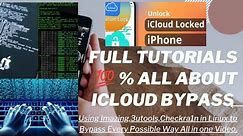 How to,Jailbreaking ios &Bypassing iCloud,Iphone Lockscreen Full Possibilities Detailed All in1Video