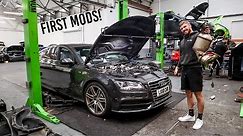 First Mods To The Audi A7!