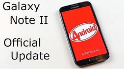 Galaxy Note 2 - How to install Official Android 4.4.2 KitKat