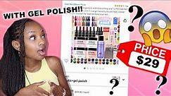 Beginner Friendly acrylic nail kit for $29 ! | Is It worth it? | Amazon nail kit review