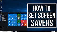 Windows 10 Tips & Tricks - How to Set Screen Savers