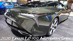 2020 Lexus LC 500 Inspiration Series Exterior and Interior Walk Around