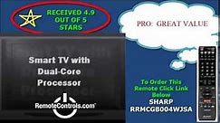 Review Sharp Aquos Quattron Smart LED HDTV - LC-70LE750U, LC-60LE750U