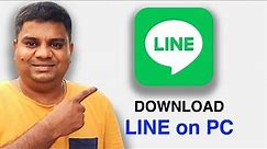 How to Download Line for PC 😎😎