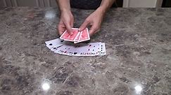 down flip card trick