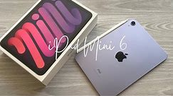 iPad mini 6 Purple Unboxing