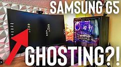 Samsung G5 Ghosting? Let’s Do UFO Testing to See!