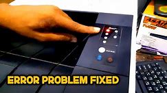 Kyocera Ecosys p2235dn printer replace Mk Error//kyocera ecosys p2235dn printer red light blinking