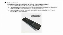 How to Activate and Pair Xfinity XR15 Voice Remote Control