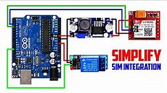 GSM Module Arduino - Sim800L Library Programming