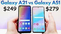 Samsung Galaxy A21 vs Samsung Galaxy A51 - Who Will Win?