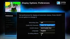 How to Show HD or SD channels in your DIRECTV Guide