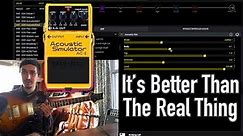Line 6 Helix 3.0 tip: Acoustic Tones from an Electric Guitar