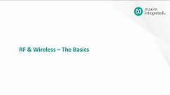 Fundamentals of RF and Wireless Communications
