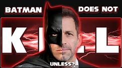 The TRUTH about Zack Snyder's Batman you refuse to hear