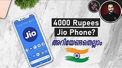 അംബാനിയുടെ തന്ത്രം 🔥 Jio 4000 Rs Smartphone Truly Indian Phone Explained in Malayalam