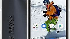 UMIDIGI Bison X10S Unlocked Rugged Smartphones,4GB+32GB 6150mAh Battery IP68/IP69K Waterproof Shockproof Phone with 6.53" Large Full Screen Smartphone 16MP Main Camera Cell Phone